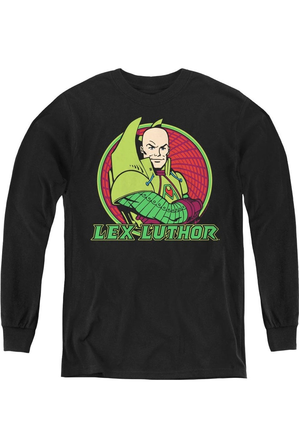 Футболка с длинным рукавом DC Comics Lex Luthor для подростков Gildan, черный
Футболка с длинным рукавом DC Comics Lex Luthor для подростков Gildan, черный