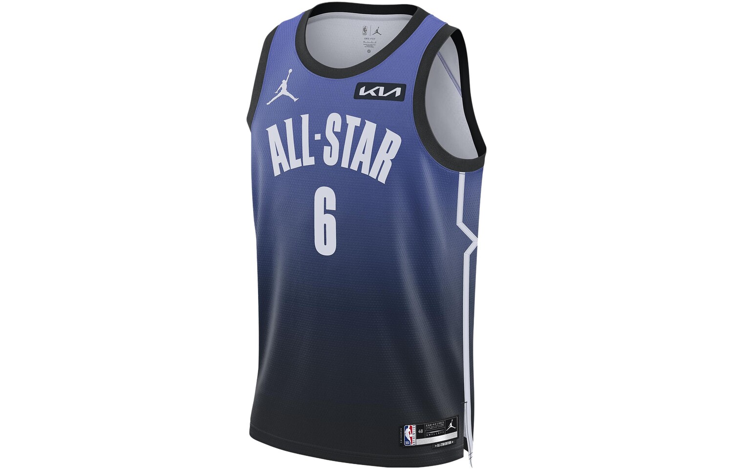 Баскетбольная майка мужская сапфирово-синяя Nike, синий