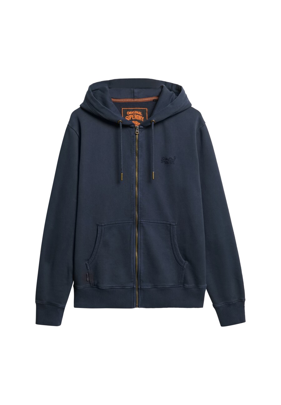 Худи с капюшоном на молнии Superdry Essential, marine blue
Худи с капюшоном на молнии Superdry Essential, marine blue