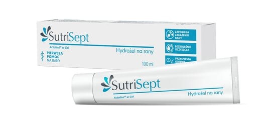 СутриСепт гидрогель для ран, 100 мл, Verco
СутриСепт гидрогель для ран, 100 мл, Verco