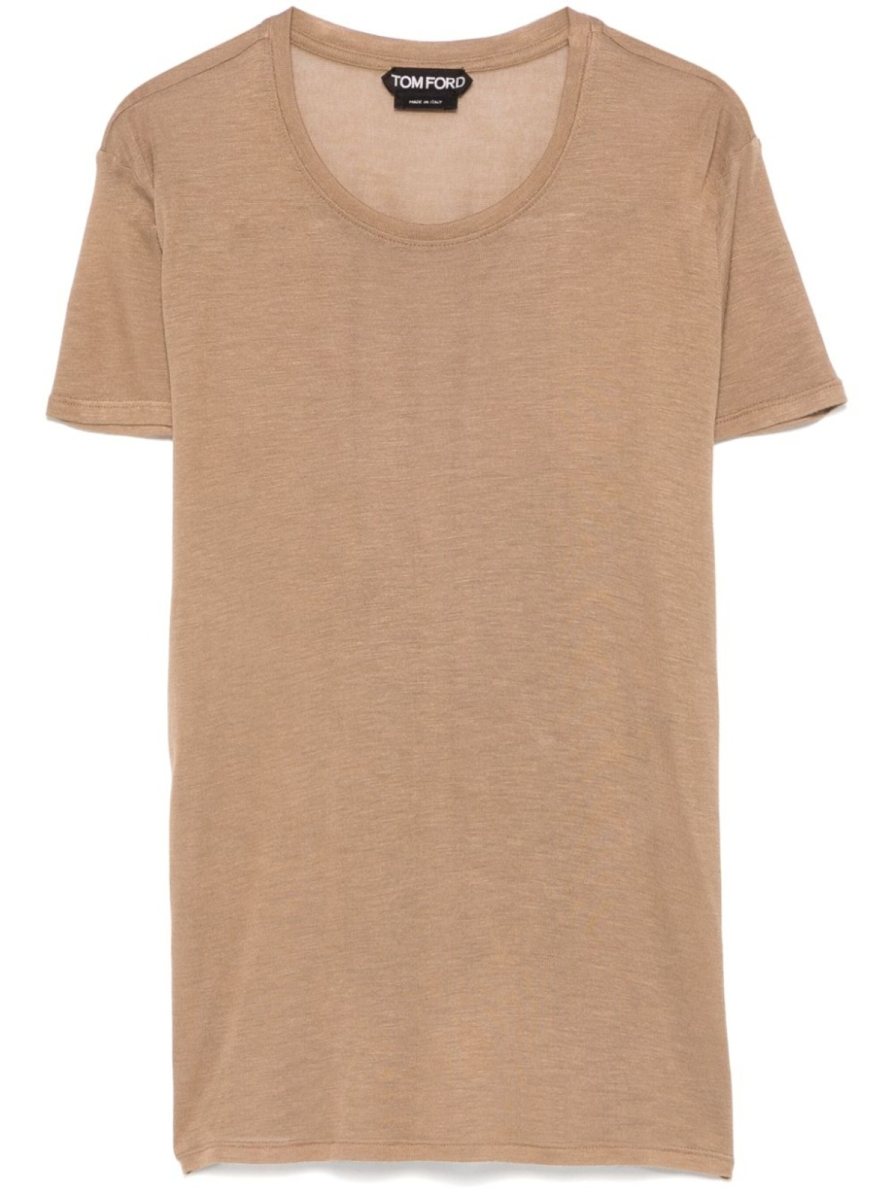 TOM FORD полупрозрачная футболка, коричневый
TOM FORD полупрозрачная футболка, коричневый