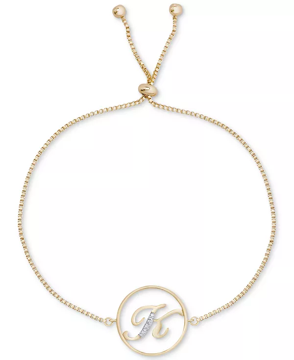 Браслет-Боло с бриллиантовым акцентом, позолоченный 18 карат Macy'S, k
Браслет-Боло с бриллиантовым акцентом, позолоченный 18 карат Macy'S, k