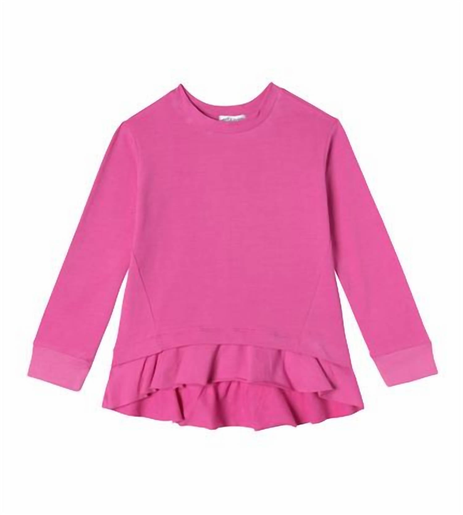 Детские топы с длинным рукавом в ягодном цвете Art & Eden, Berry 
Детские топы с длинным рукавом в ягодном цвете Art & Eden, Berry