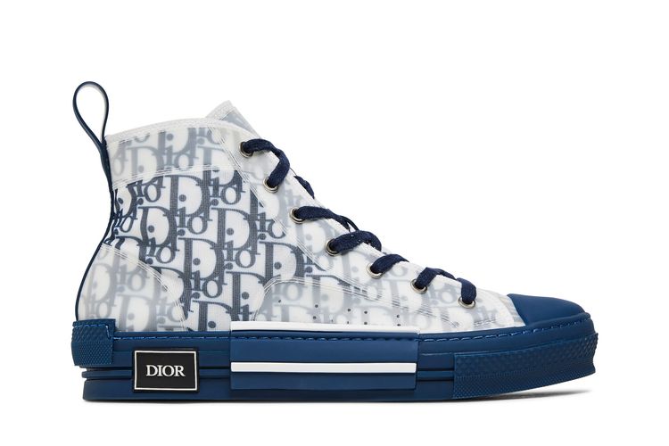 Кроссовки Dior B23 High 'Blue White', синий
Кроссовки Dior B23 High 'Blue White', синий