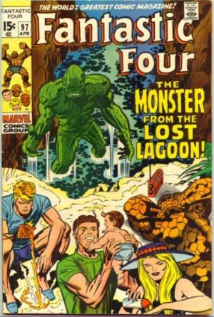 Fantastic Four #97 "The Monster From the Lost Lagoon Appearance" (MARVEL COMICS)
Fantastic Four #97 "The Monster From the Lost Lagoon Appearance" (MARVEL COMICS)