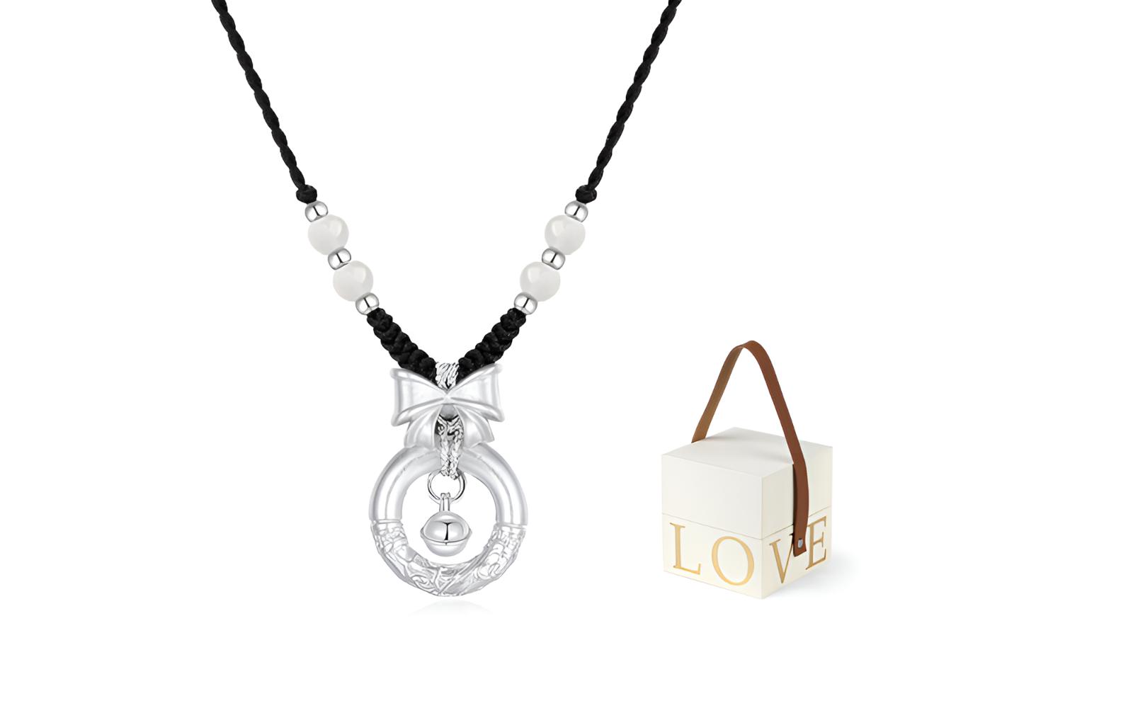 Ожерелье из клубничного кварца для женщин MISS TOOYA, Bell Bowknot Necklace+Love Box
Ожерелье из клубничного кварца для женщин MISS TOOYA, Bell Bowknot Necklace+Love Box