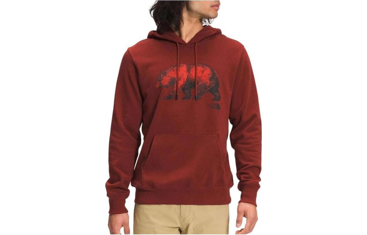 Толстовка мужская красная The North Face, красный 
Толстовка мужская красная The North Face, красный