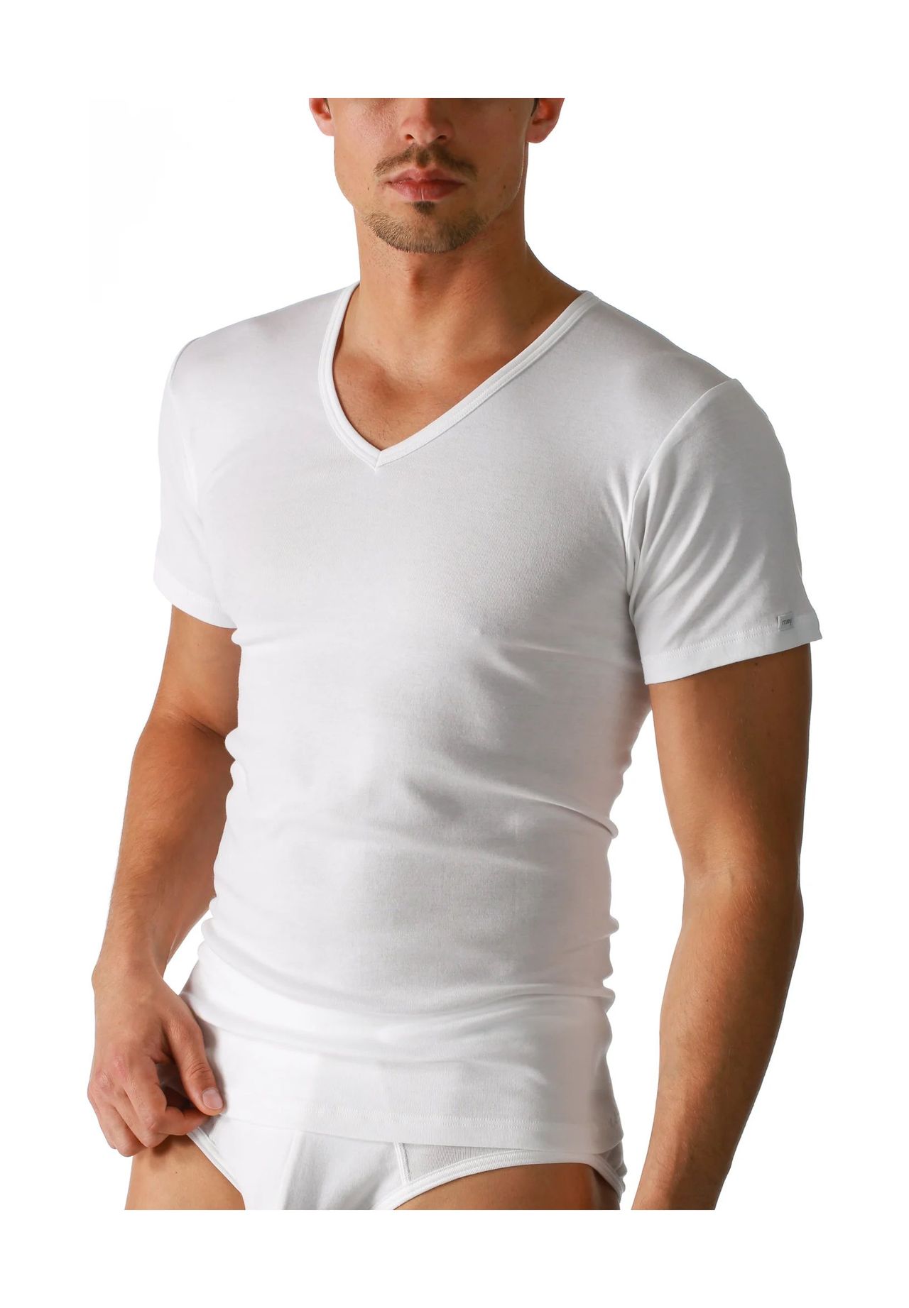 Майка Noblesse, тонкая резинка, бесшовная, мужская Mey, белый
Майка Noblesse, тонкая резинка, бесшовная, мужская Mey, белый