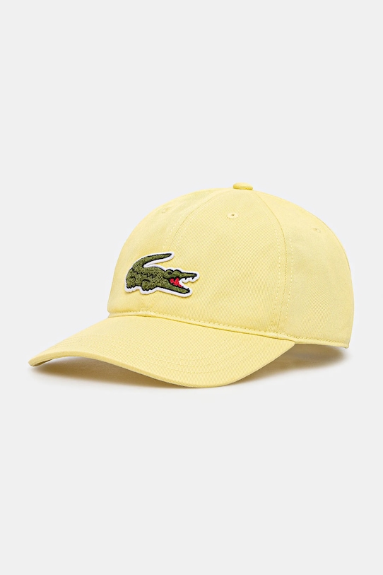 Кепка с козырьком Lacoste, желтый
Кепка с козырьком Lacoste, желтый
