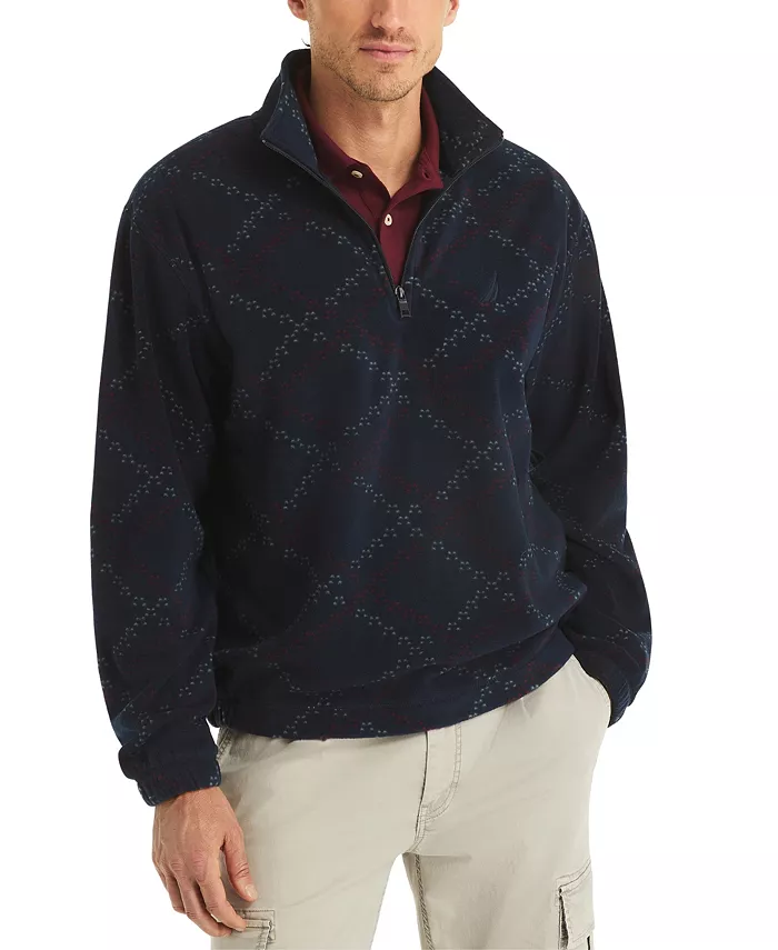 Мужской свитер с воротником стойкой Nautica, синий
Мужской свитер с воротником стойкой Nautica, синий