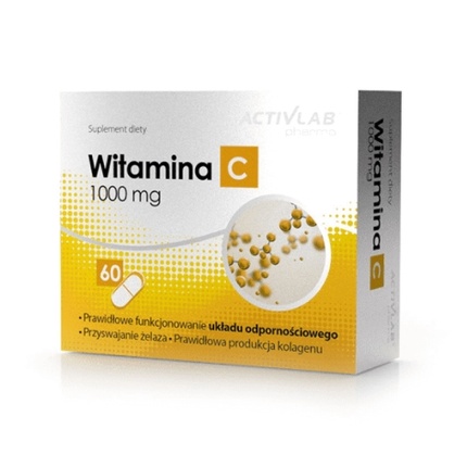 Vitalc Высокоэффективный витамин C 1000 мг - 60 капсул антиоксидантной поддержки иммунитета Activlab Pharma
Vitalc Высокоэффективный витамин C 1000 мг - 60 капсул антиоксидантной поддержки иммунитета Activlab Pharma