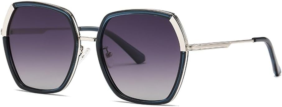 Поляризованные солнцезащитные очки для женщин UV400, мужские солнцезащитные очки с металлической оправой, для вождения, пляжа, вечеринки, путешествий, с защитой от бликов JWMSXYQR, Deep Blue Gray
Поляризованные солнцезащитные очки для женщин UV400, мужские солнцезащитные очки с металлической оправой, для вождения, пляжа, вечеринки, путешествий, с защитой от бликов JWMSXYQR, Deep Blue Gray