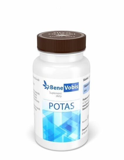 Młyn Oliwski, Калий, Бене Вобис, 60 капсул
Młyn Oliwski, Калий, Бене Вобис, 60 капсул