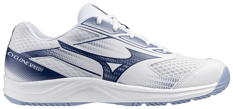 Кроссовки Mizuno Cyclone Speed 5 'White Bellwether Blue', белый
Кроссовки Mizuno Cyclone Speed 5 'White Bellwether Blue', белый