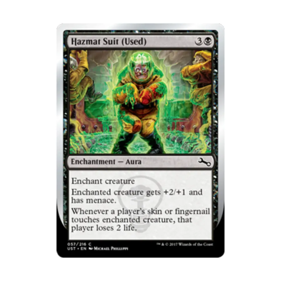 CCG Защитный костюм (Бывший в употреблении) (С), MTG - Unstable
CCG Защитный костюм (Бывший в употреблении) (С), MTG - Unstable