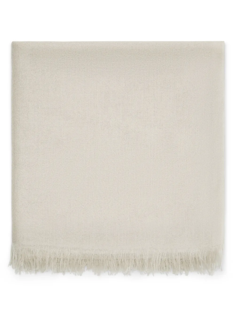 Шарф тонкой вязки с бахромой Brunello Cucinelli, нейтральный
Шарф тонкой вязки с бахромой Brunello Cucinelli, нейтральный