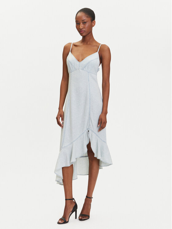 Платье на каждый день обычный крой W5GK44 D5N81 Guess, синий
Платье на каждый день обычный крой W5GK44 D5N81 Guess, синий