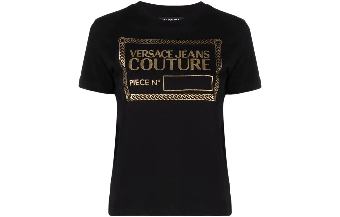 VERSACE JEANS COUTURE Футболка SS22 женская черная, Черный, VERSACE JEANS COUTURE Футболка SS22 женская черная
VERSACE JEANS COUTURE Футболка SS22 женская черная, Черный, VERSACE JEANS COUTURE Футболка SS22 женская черная