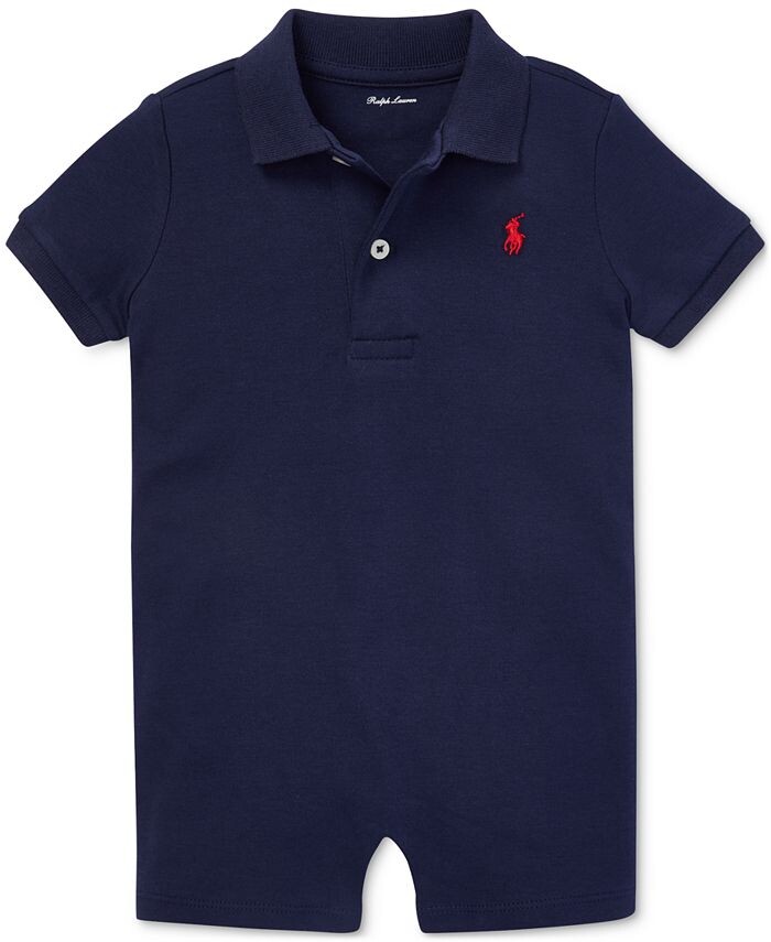 Хлопковая футболка-поло с короткими рукавами для маленьких мальчиков Polo Ralph Lauren, синий
Хлопковая футболка-поло с короткими рукавами для маленьких мальчиков Polo Ralph Lauren, синий