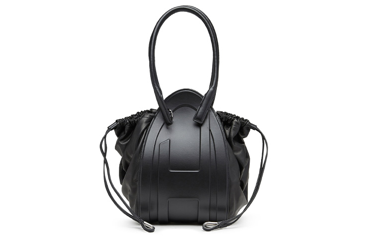 DIESEL Женская черная сумка через плечо из коровьей кожи с овчиной 
DIESEL Женская черная сумка через плечо из коровьей кожи с овчиной