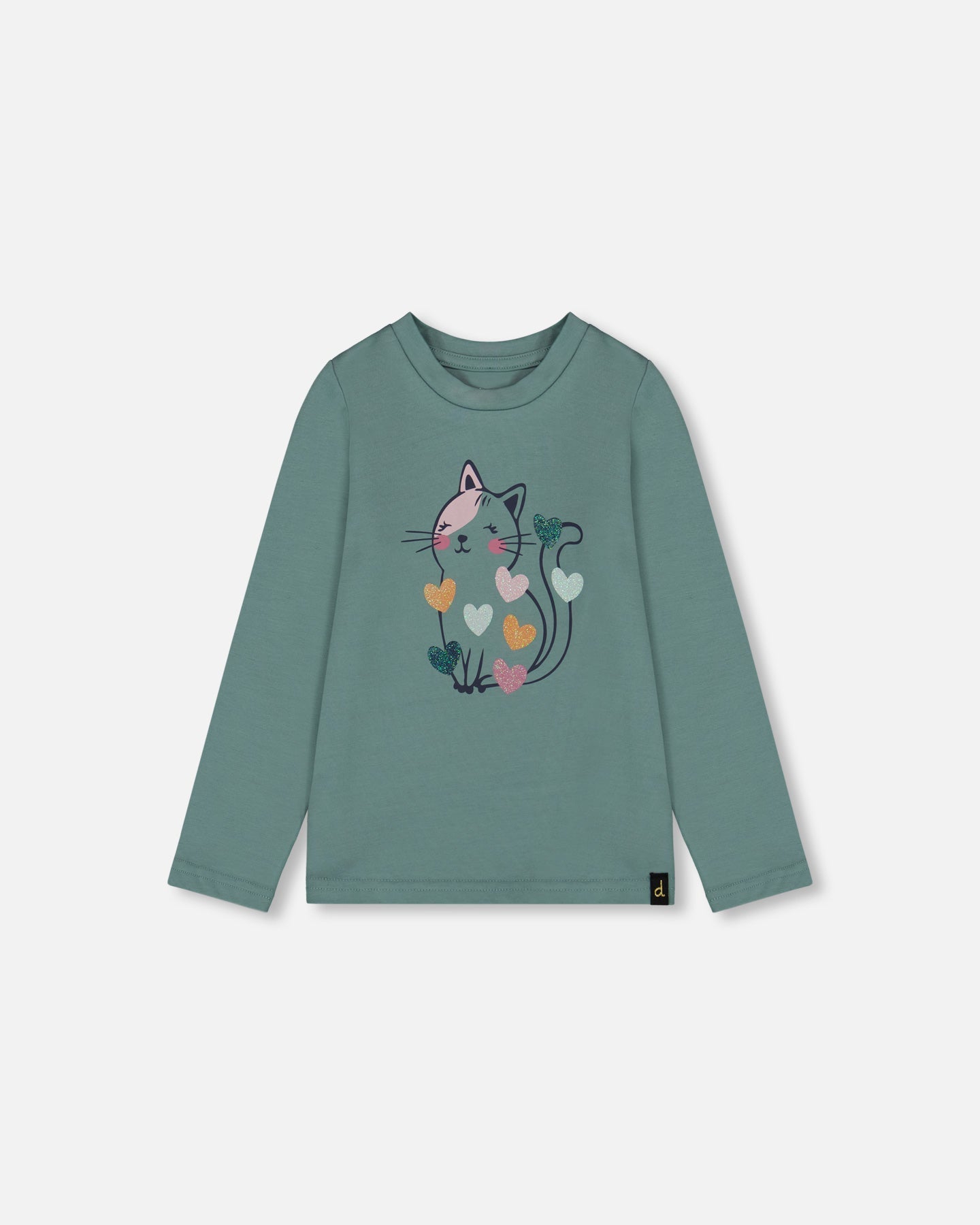 Футболка из органического хлопка Sage с кошкой Deux par Deux, Sage
Футболка из органического хлопка Sage с кошкой Deux par Deux, Sage