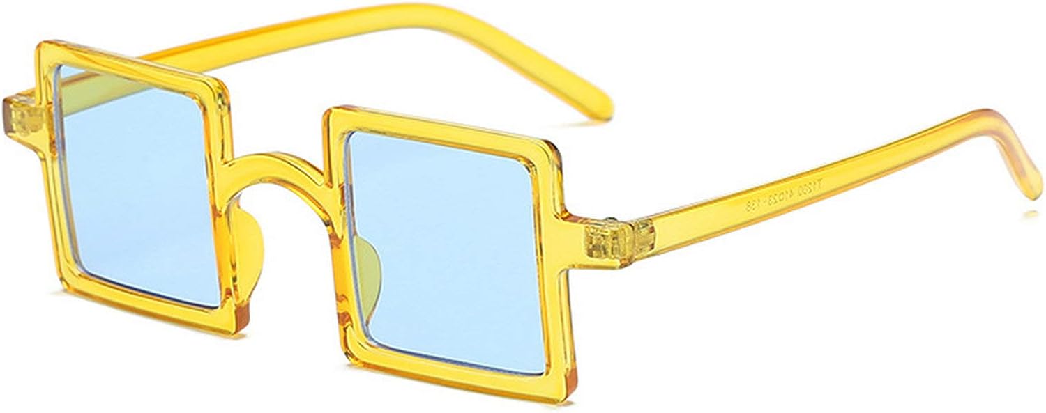 Женские солнцезащитные очки в маленькой квадратной пластиковой оправе, модные винтажные солнцезащитные очки для женщин, мужские очки с защитой от УФ-излучения UV400 COTIA, Yellow Blue
Женские солнцезащитные очки в маленькой квадратной пластиковой оправе, модные винтажные солнцезащитные очки для женщин, мужские очки с защитой от УФ-излучения UV400 COTIA, Yellow Blue