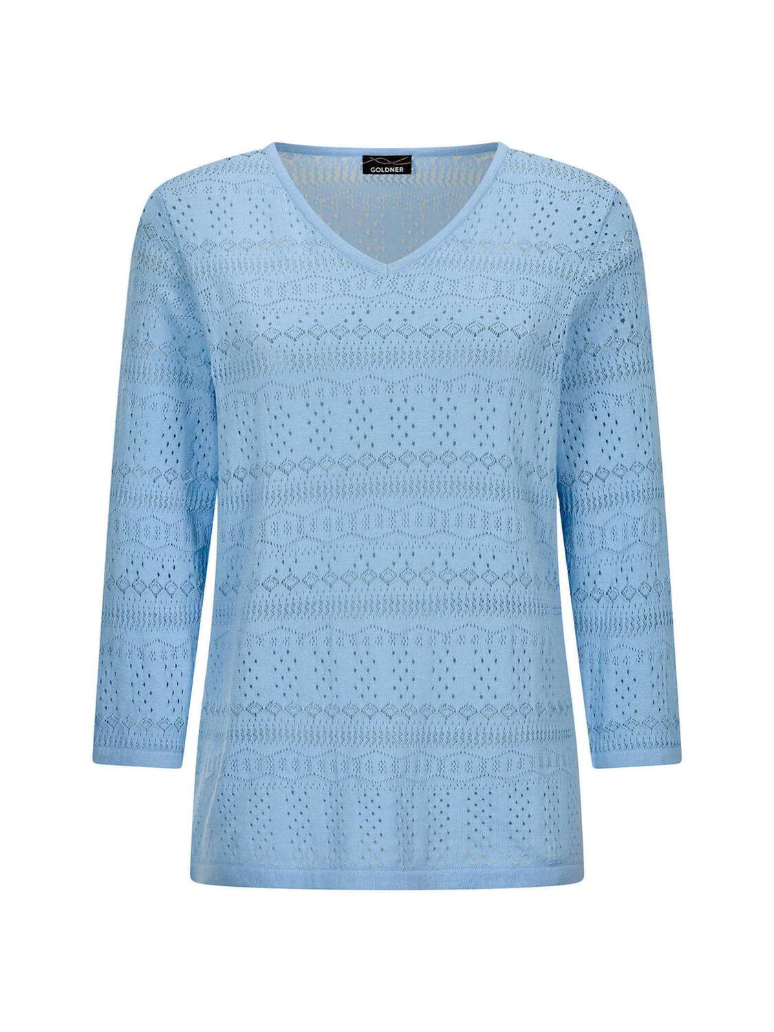 Goldner Свитер в светло-голубом цвете
Goldner Свитер в светло-голубом цвете