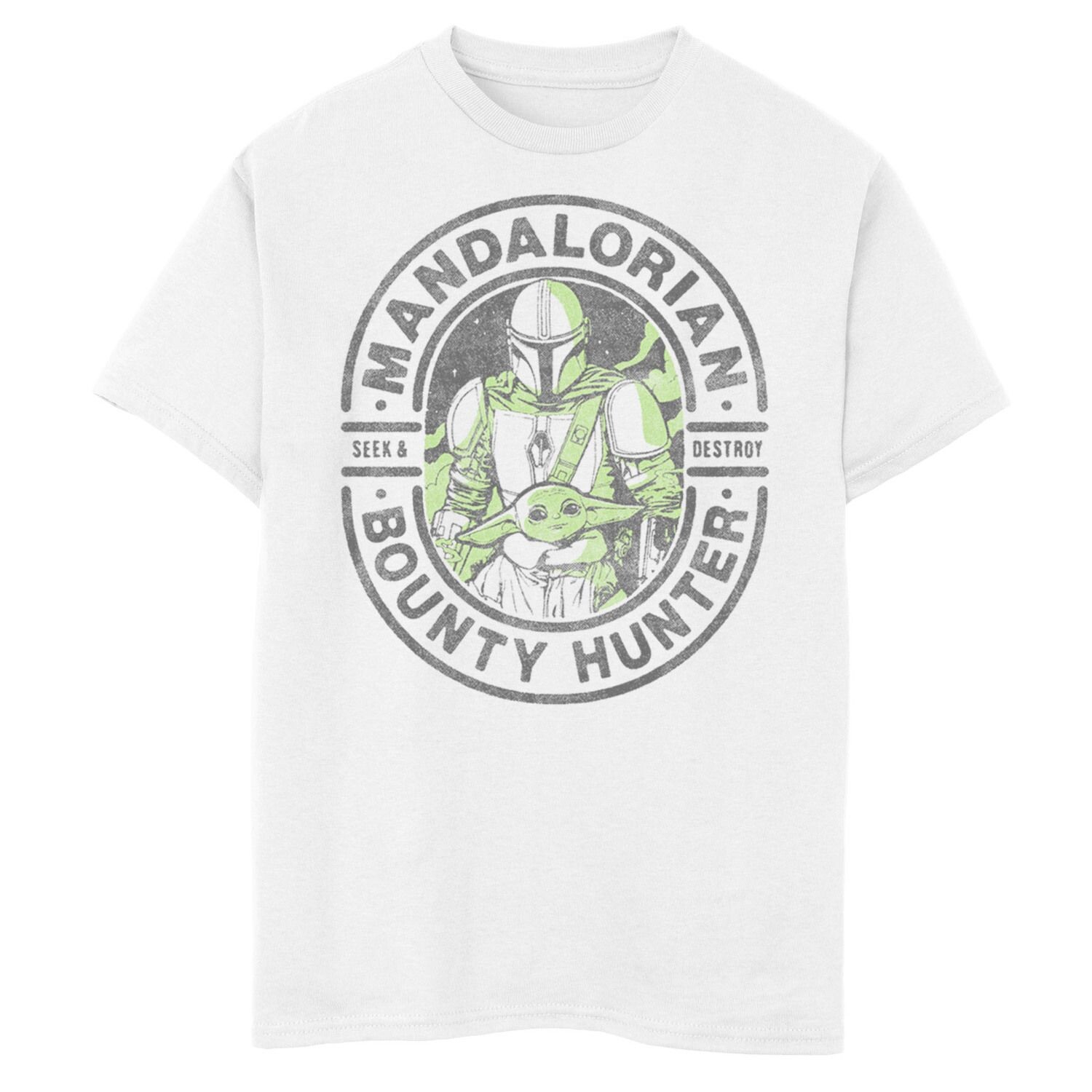 Футболка с изображением цветного круга и портрета «Мандо и ребенок» для мальчиков 8–20 лет «Звездные войны» Star Wars, белый
Футболка с изображением цветного круга и портрета «Мандо и ребенок» для мальчиков 8–20 лет «Звездные войны» Star Wars, белый