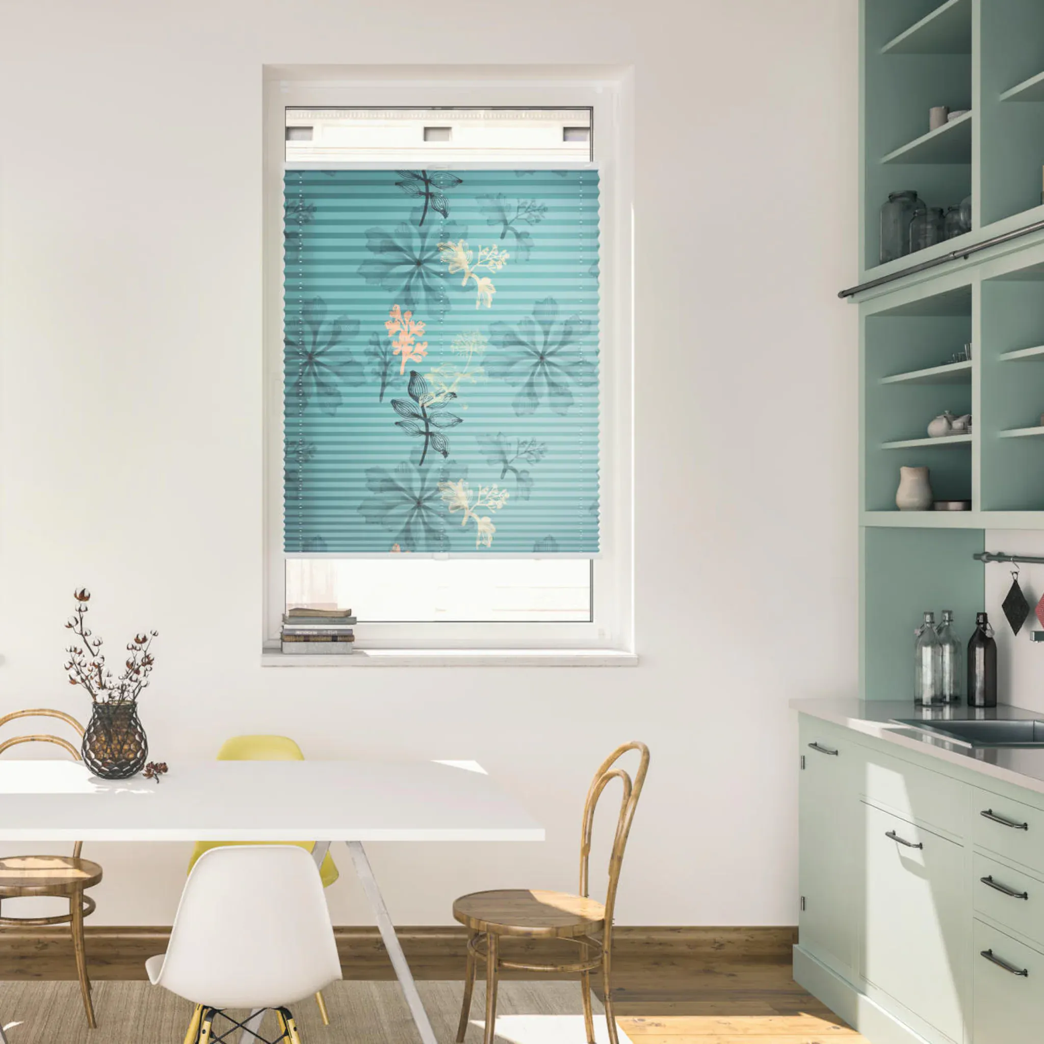 LICHTBLICK ORIGINAL Жалюзи-плиссе «Plissée Klemmfix, без сверления, непрозрачные, Aqua Floral - Blue», непрозрачные, свободно висят, цвет blau + weiß + weiß
LICHTBLICK ORIGINAL Жалюзи-плиссе «Plissée Klemmfix, без сверления, непрозрачные, Aqua Floral - Blue», непрозрачные, свободно висят, цвет blau + weiß + weiß