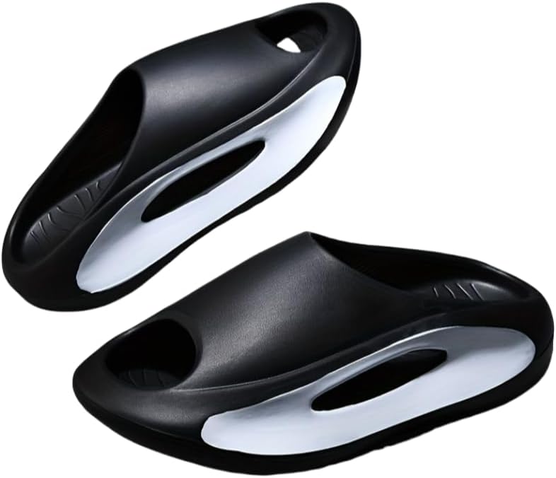 Мужские тапочки HoaloX с защитой от столкновений и износостойкие, двухцветные, с толстой подошвой для дома и пляжа, черный
Мужские тапочки HoaloX с защитой от столкновений и износостойкие, двухцветные, с толстой подошвой для дома и пляжа, черный