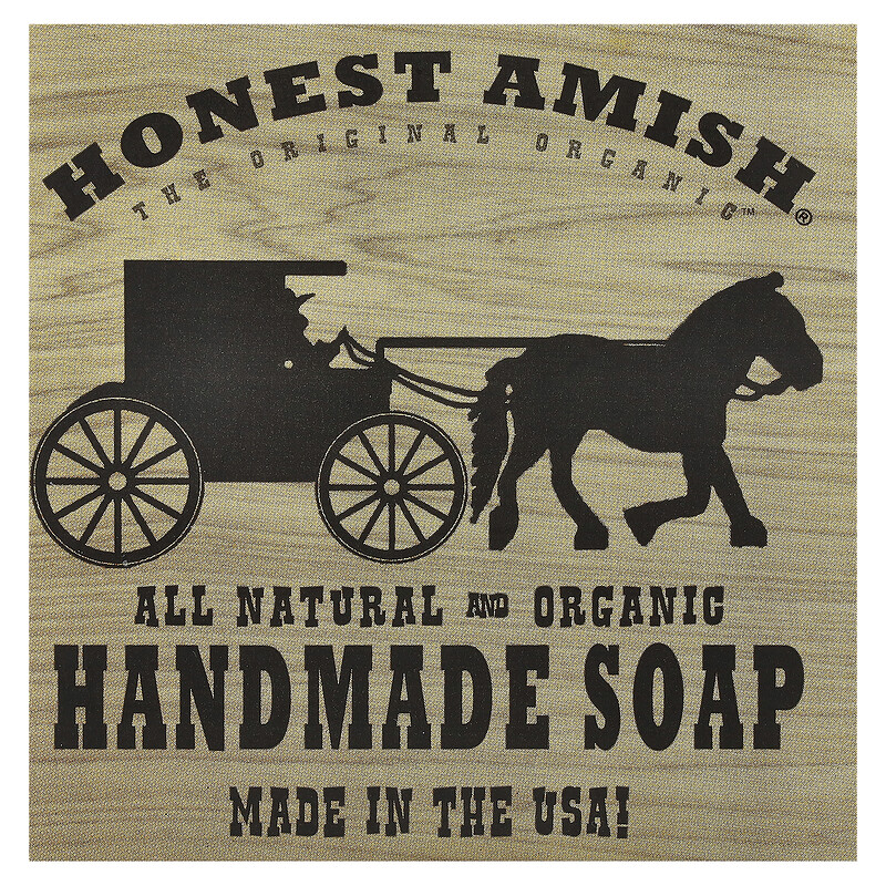 Honest Amish, Кусковое мыло ручной работы премиального качества, с лавандой и гвоздикой, 1 шт.
Honest Amish, Кусковое мыло ручной работы премиального качества, с лавандой и гвоздикой, 1 шт.