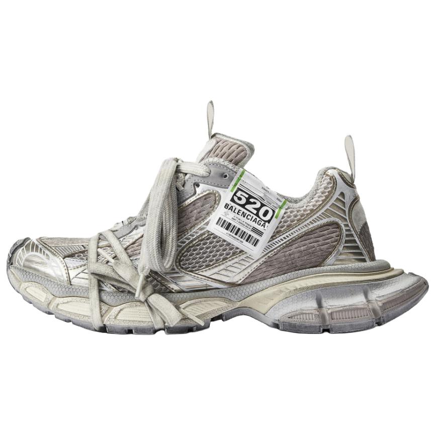 Низкие массивные кроссовки 3XL, мужские, серебристые Balenciaga
Низкие массивные кроссовки 3XL, мужские, серебристые Balenciaga