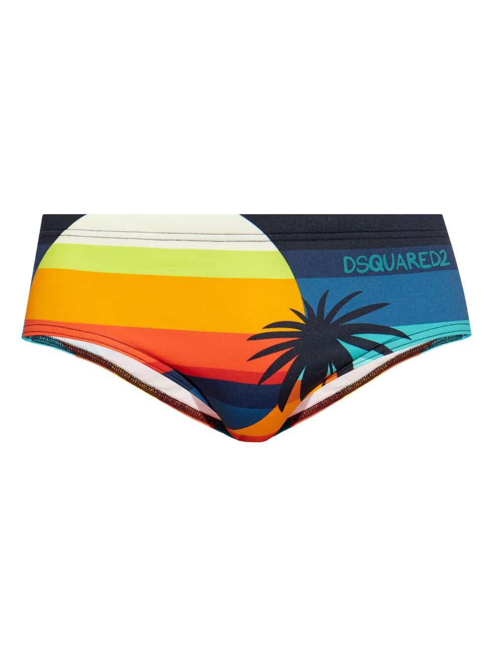 Полосатые плавки с логотипом Dsquared2, синий
Полосатые плавки с логотипом Dsquared2, синий