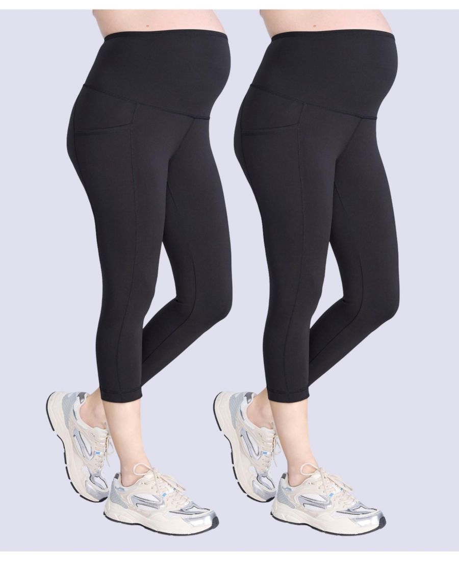 Леггинсы для беременных с высокой талией и открытым животом, спортивные, с карманами, комплект из 2 штук - Motherhood Motherhood Maternity, Black
Леггинсы для беременных с высокой талией и открытым животом, спортивные, с карманами, комплект из 2 штук - Motherhood Motherhood Maternity, Black