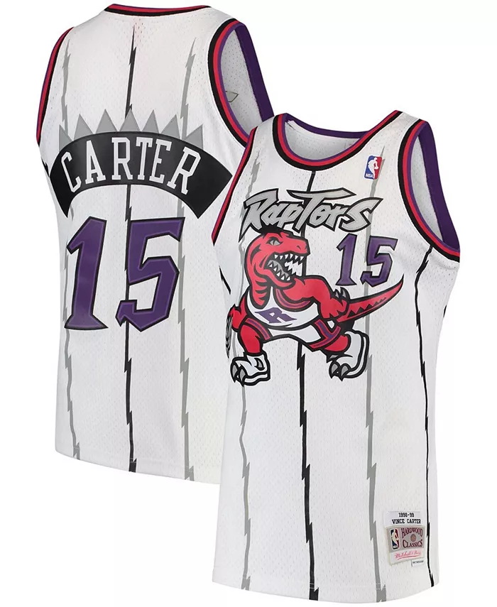 Мужская баскетбольная майка Vince Carter White Toronto Raptors 1997-98 Hardwood Classics Swingman Mitchell & Ness
Мужская баскетбольная майка Vince Carter White Toronto Raptors 1997-98 Hardwood Classics Swingman Mitchell & Ness