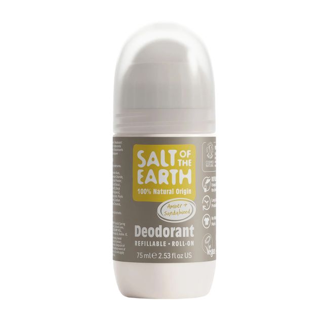 Дезодорант шариковый многоразового использования Salt Of The Earth, 75 мл
Дезодорант шариковый многоразового использования Salt Of The Earth, 75 мл