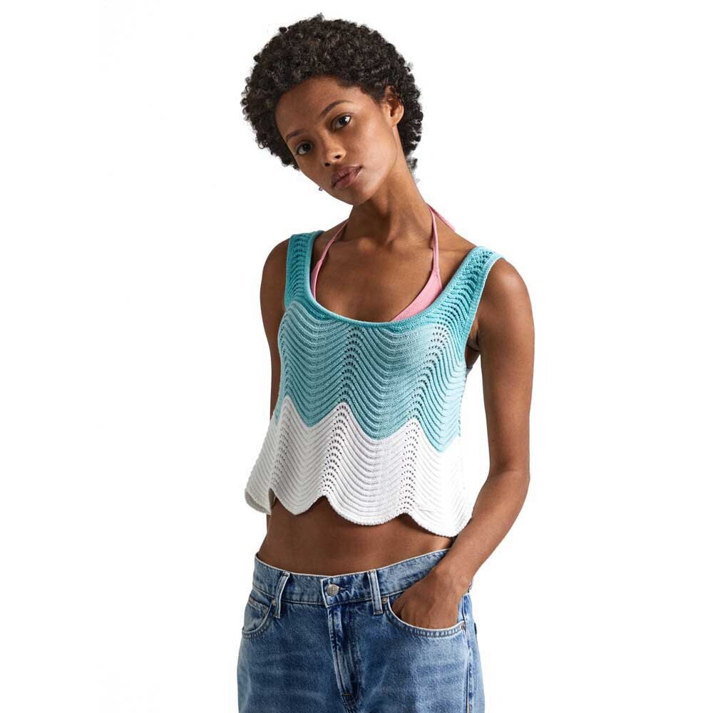 Блуза Pepe Jeans Galea, синий
Блуза Pepe Jeans Galea, синий