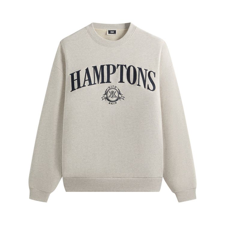 Свитер Kith Hamptons Nelson Crewneck, Light Heather Grey
Свитер Kith Hamptons Nelson Crewneck, Light Heather Grey