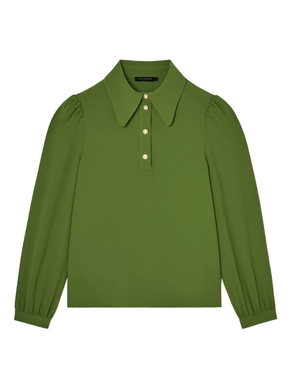 Поло с рукавами-буфами Tara Jarmon, зеленый
Поло с рукавами-буфами Tara Jarmon, зеленый