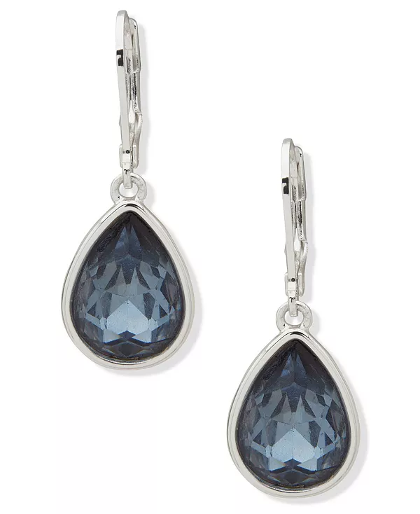 Серьги-Подвески из серебристого стекла и камня Nine West, blue
Серьги-Подвески из серебристого стекла и камня Nine West, blue