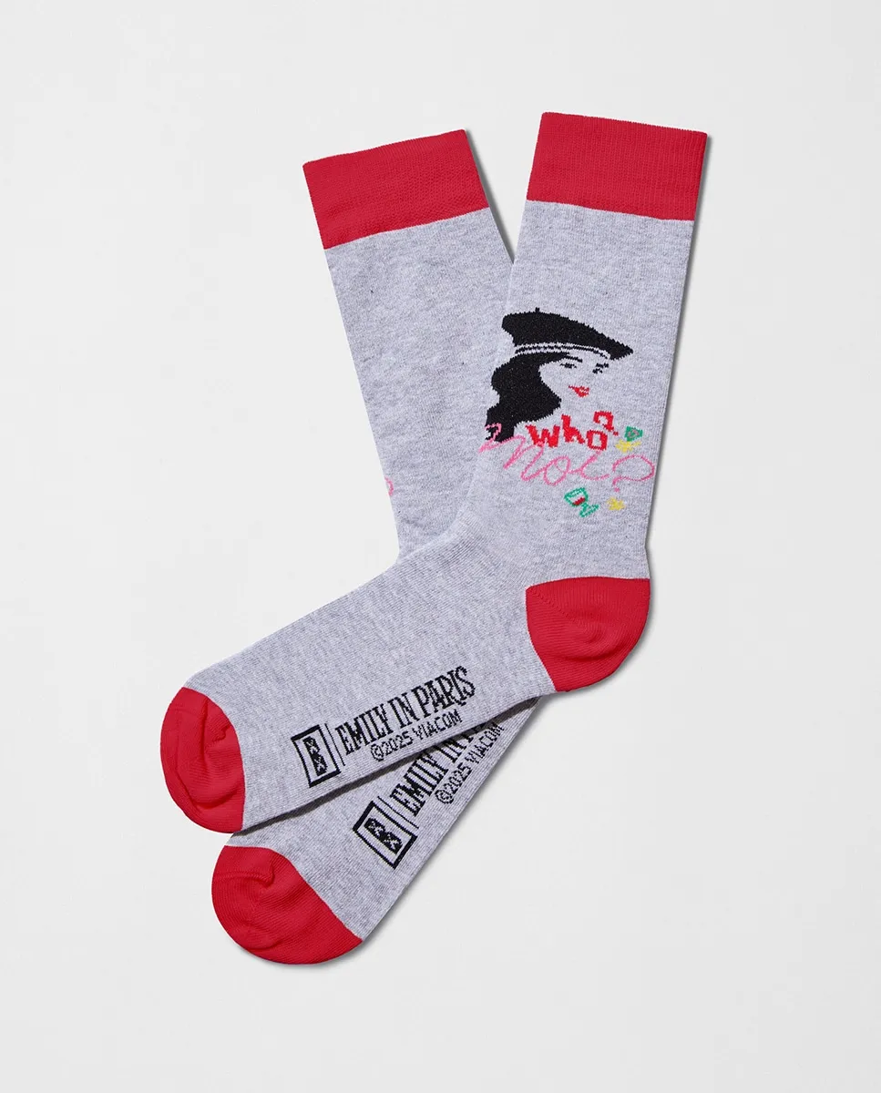 Женские фантазийные носки Emily in Paris Besocks, бежевый
Женские фантазийные носки Emily in Paris Besocks, бежевый