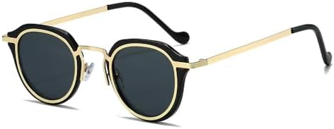 Маленькие квадратные солнцезащитные очки для мужчин, оправа из сплава, прозрачные очки для мужчин и женщин, модные очки, женские солнцезащитные очки UV400 MTZJH, Black
Маленькие квадратные солнцезащитные очки для мужчин, оправа из сплава, прозрачные очки для мужчин и женщин, модные очки, женские солнцезащитные очки UV400 MTZJH, Black