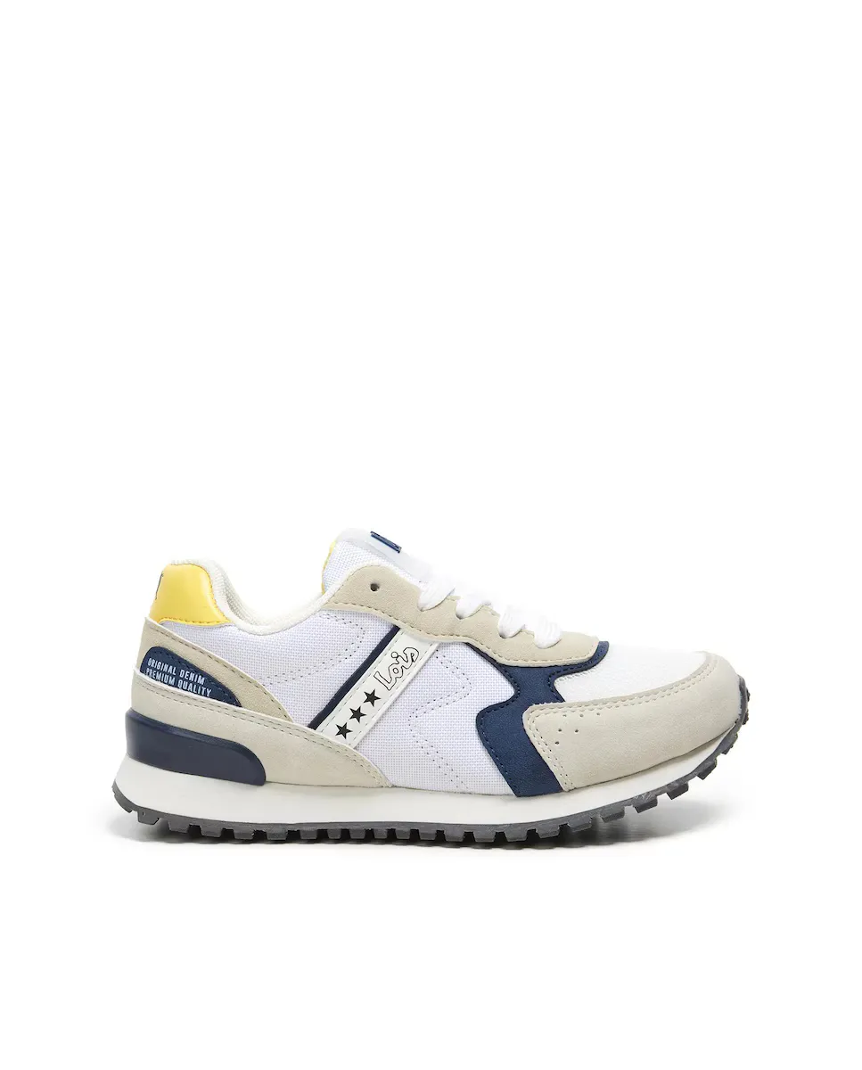 Спортивная обувь для мальчиков с застежкой на шнуровке и усилением пятки Lois, белый
Спортивная обувь для мальчиков с застежкой на шнуровке и усилением пятки Lois, белый