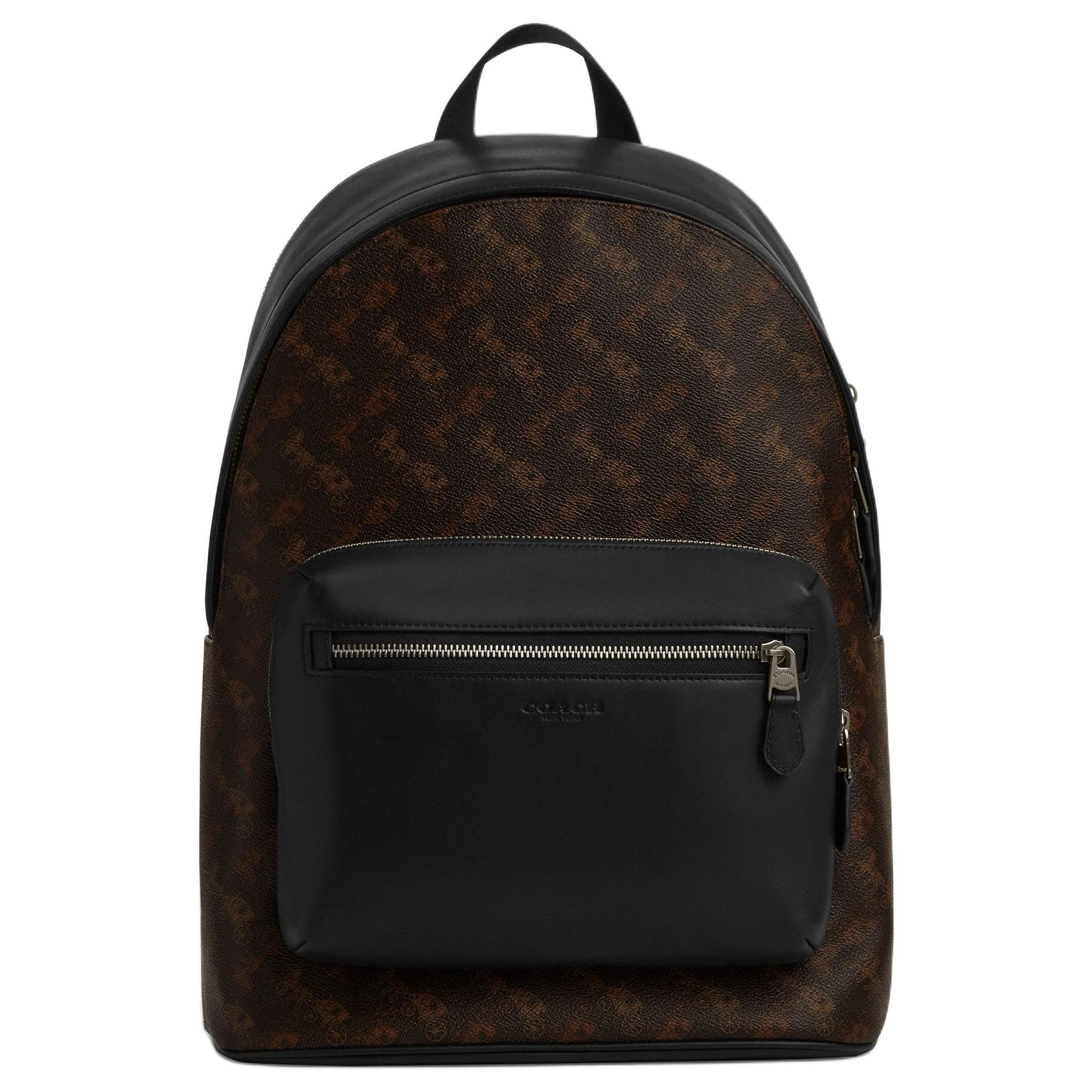COACH Кожаный рюкзак унисекс большого размера с тканевыми вставками и искусственной кожей на задней части цвет трюфель
COACH Кожаный рюкзак унисекс большого размера с тканевыми вставками и искусственной кожей на задней части цвет трюфель