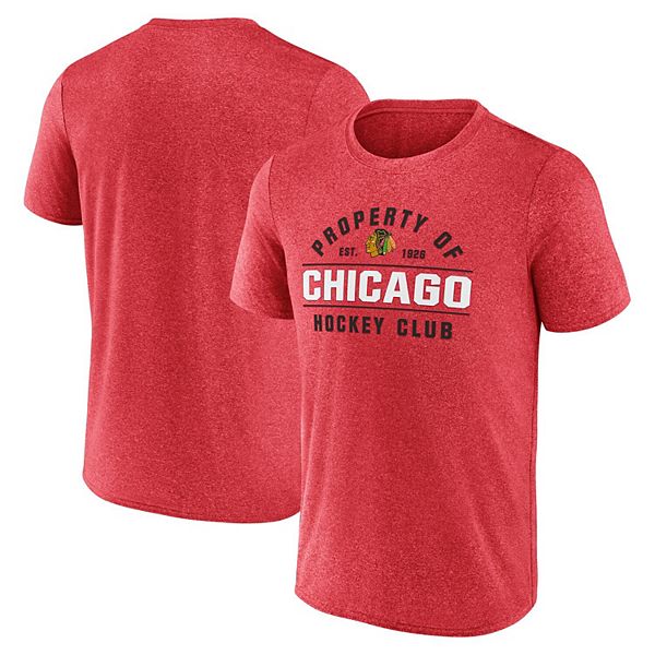 Мужская футболка chicago blackhawks property of в красном цвете heather Fanatics
Мужская футболка chicago blackhawks property of в красном цвете heather Fanatics