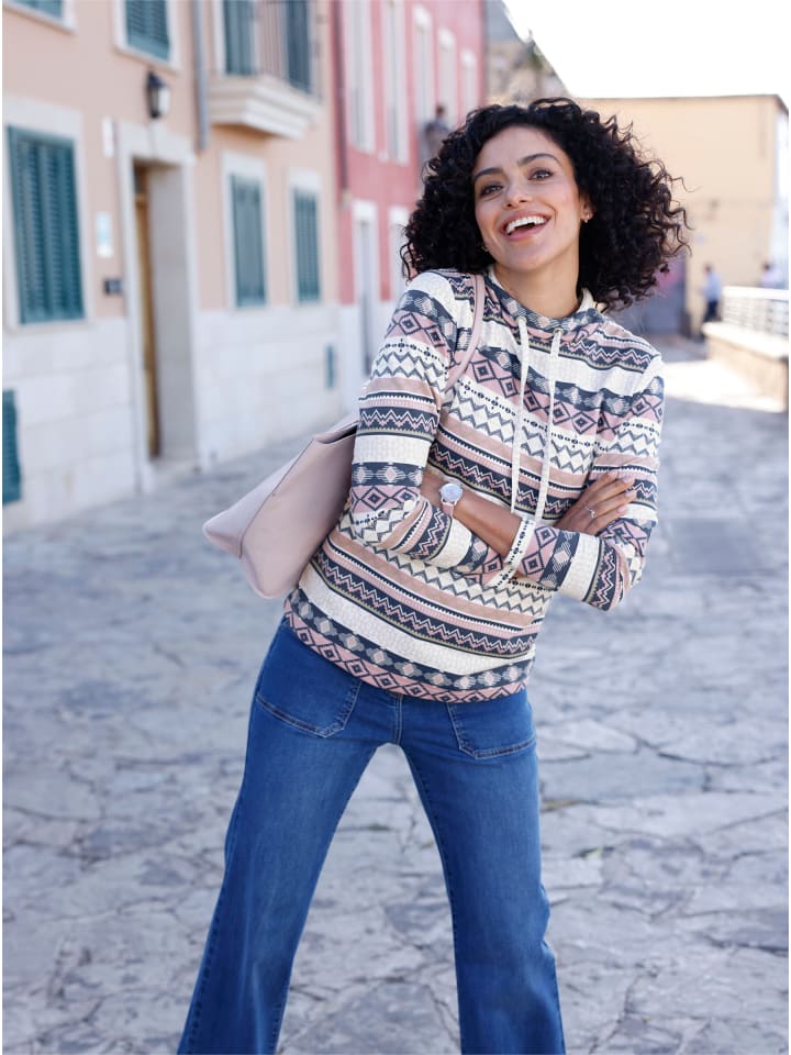 Свитшот с принтом экрю-лиловый WITT WEIDEN
Свитшот с принтом экрю-лиловый WITT WEIDEN