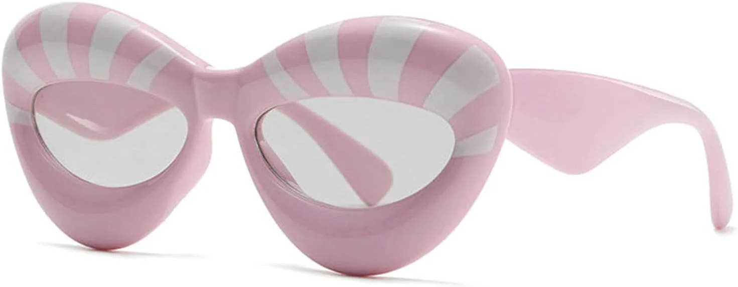 Модные солнцезащитные очки «кошачий глаз» от Helena Fashion для женщин, увеличенная толстая оправа, сексуальные очки в форме губ, стильный дизайнерский дизайн, Pink
Модные солнцезащитные очки «кошачий глаз» от Helena Fashion для женщин, увеличенная толстая оправа, сексуальные очки в форме губ, стильный дизайнерский дизайн, Pink