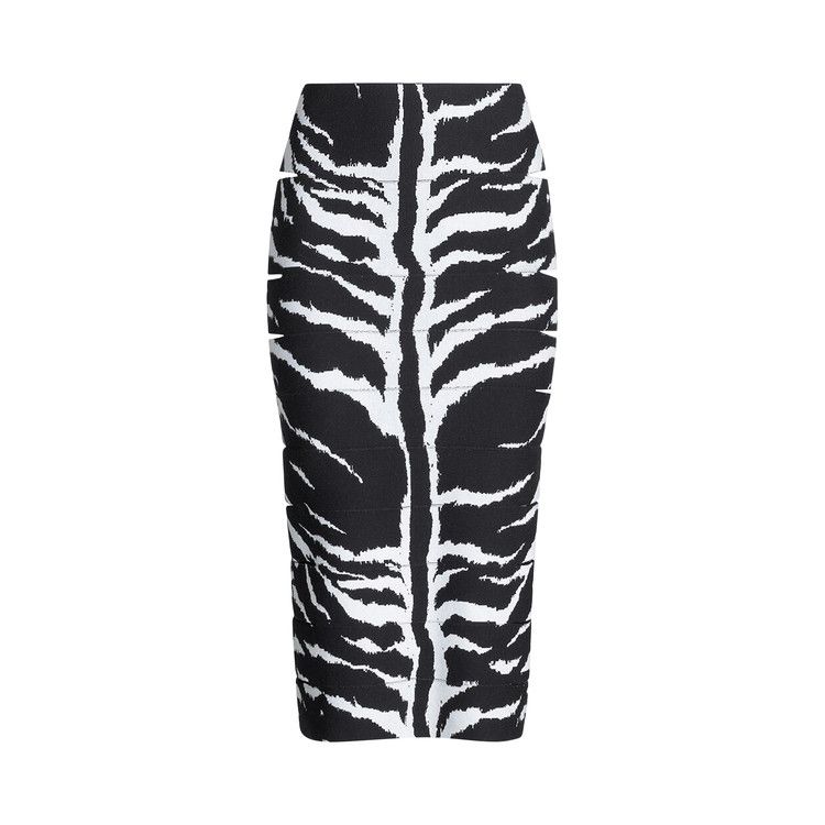 Юбка Alaïa Pencil Skirt, Blanc/Noir
Юбка Alaïa Pencil Skirt, Blanc/Noir