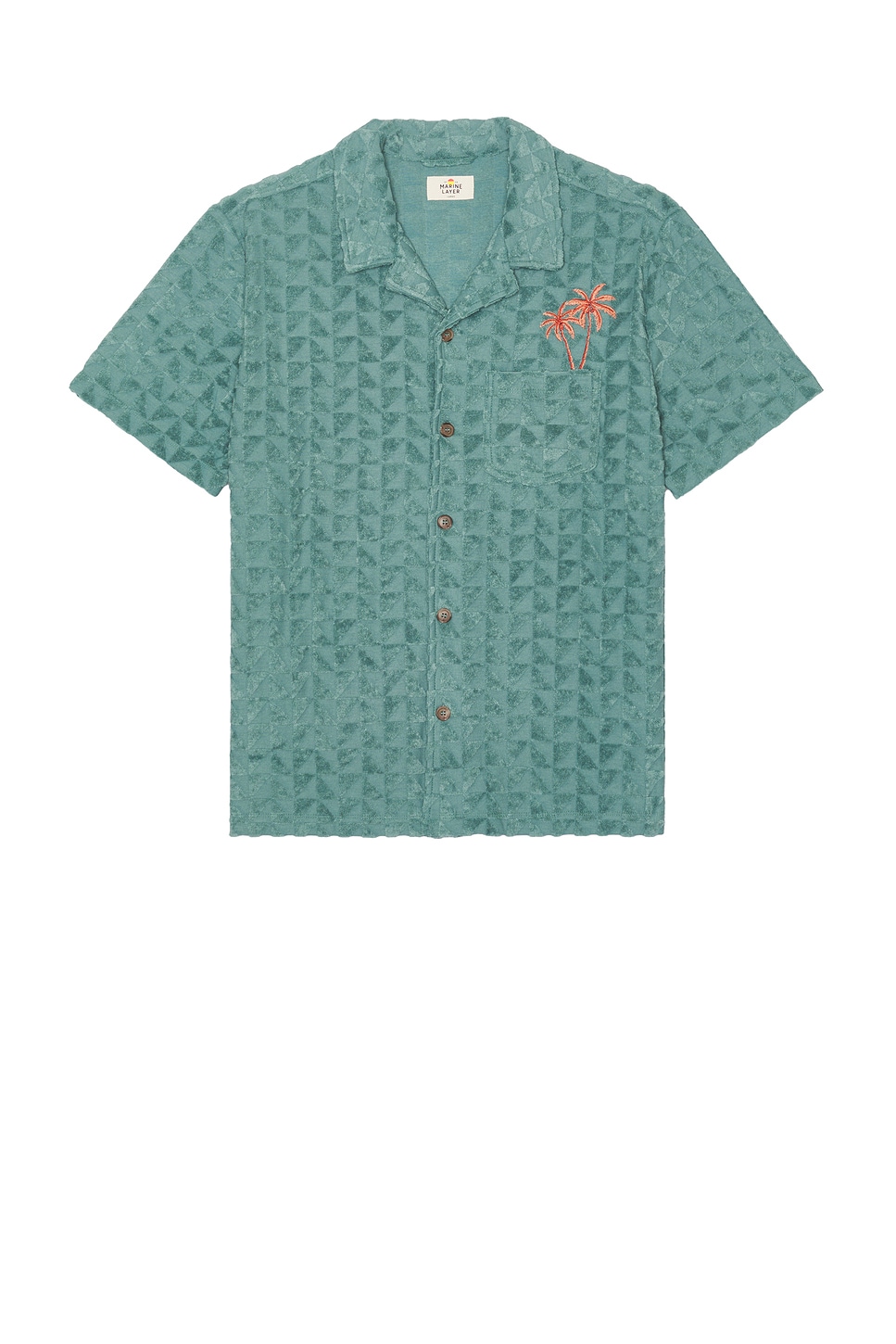 Рубашка для курорта из махровой ткани Marine Layer, north atlantic
Рубашка для курорта из махровой ткани Marine Layer, north atlantic