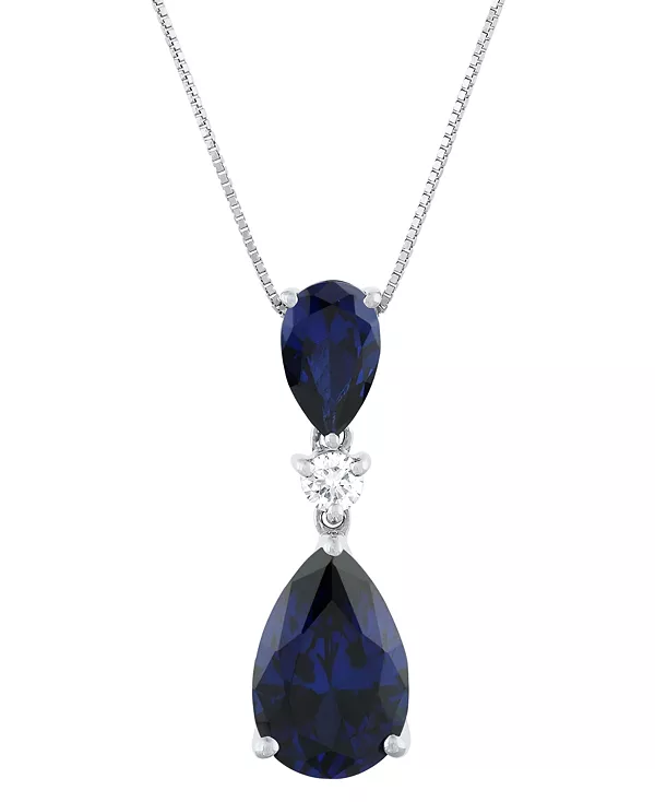 Ожерелье с подвеской 18 дюймов из 14-каратного золота с выращенным в лаборатории изумрудом (3-1/3 карата) и выращенным в лаборатории бриллиантом (1/8 карата) Grown With Love, sapphire
Ожерелье с подвеской 18 дюймов из 14-каратного золота с выращенным в лаборатории изумрудом (3-1/3 карата) и выращенным в лаборатории бриллиантом (1/8 карата) Grown With Love, sapphire